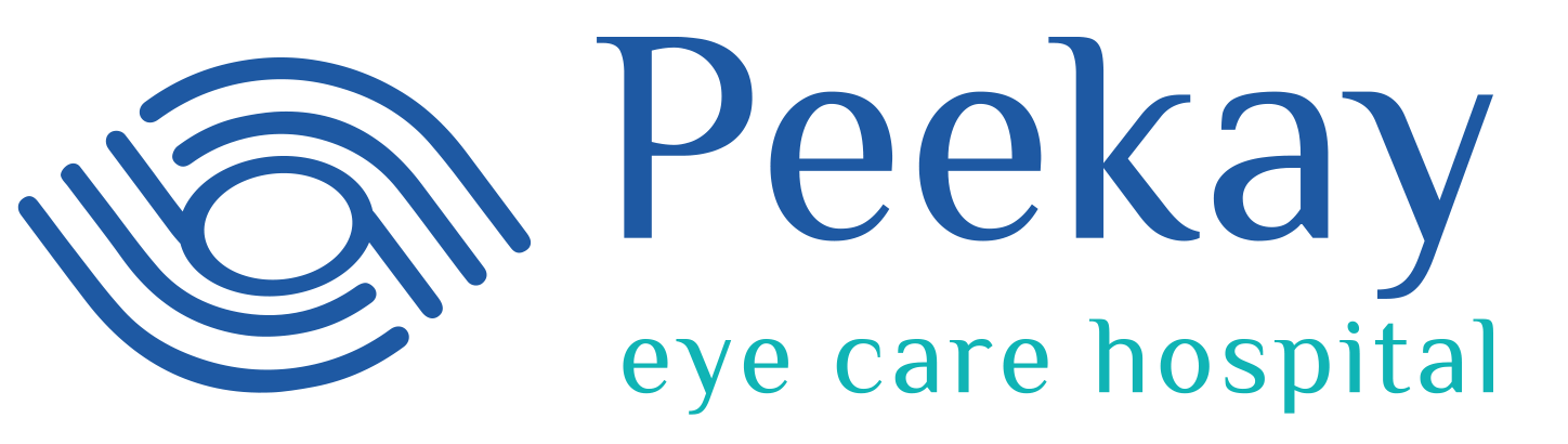 Peekay eye care hospital logo